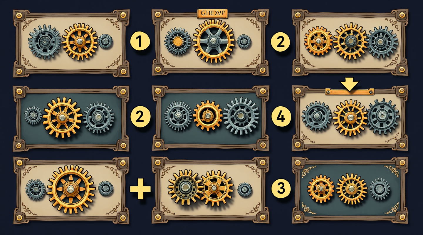 Clockwork Puzzle Mekanizma